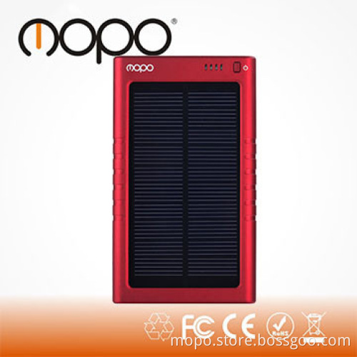 New private model external battery charger with solar function power